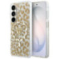 GUESS case for SAMSUNG S26 GUHMS26SHLEGTGLW (Magnetic IML Leopard Print Triangle) brown