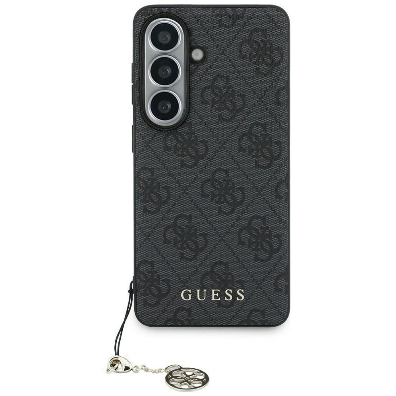 GUESS case for SAMSUNG S26 GUHMS26SGF4GGR (PU 4G Classic Logo with Charm) black GUESS case for SAMSUNG S26 GUHMS26SGF4GGR (PU 4G Classic Logo with Charm) black
