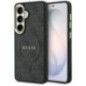 GUESS case for SAMSUNG S26 Plus GUHMS26MP4MSEGCK (4G Embossed Ring MagSafe) black