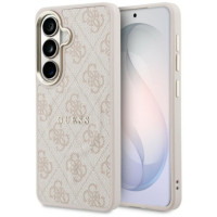 GUESS case for SAMSUNG S26 Plus GUHMS26MP4MSEGCP (4G Embossed Ring MagSafe) pink