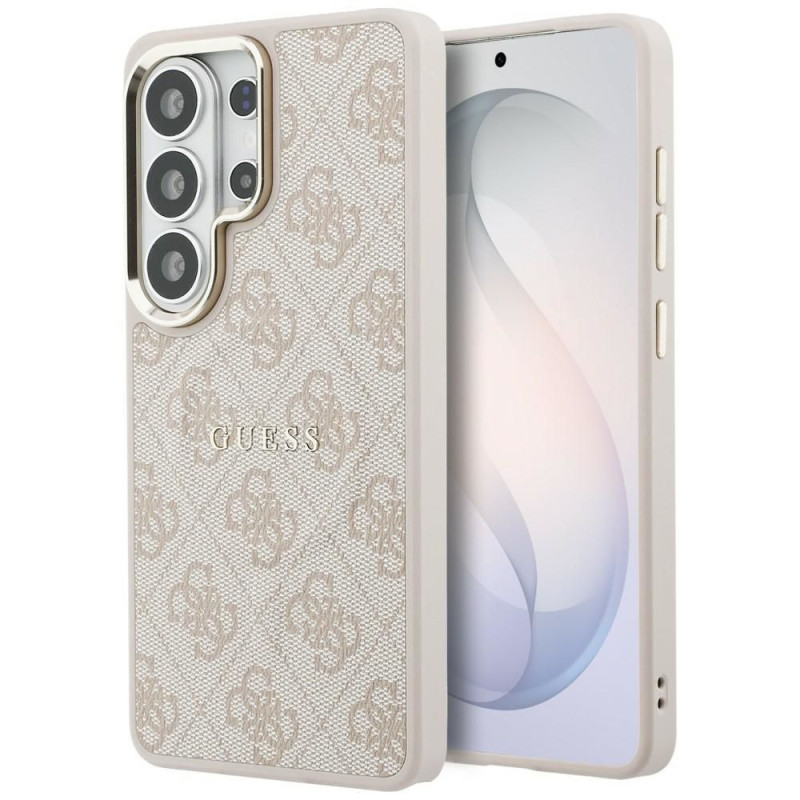 GUESS case for SAMSUNG S26 Ultra GUHMS26LP4MSEGCP (4G Embossed Ring MagSafe) pink