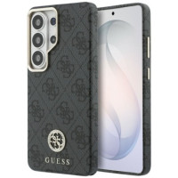 GUESS case for SAMSUNG S26 Ultra GUHMS26LP4GRMDEK (4G Rhinestone Round Logo MagSafe) black