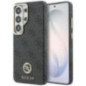 GUESS case for SAMSUNG S26 Ultra GUHMS26LP4GRMDEK (4G Rhinestone Round Logo MagSafe) black