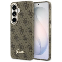 GUESS case for SAMSUNG S26 GUHMS26S5P4FWMSW (4G Script MagSafe) brown