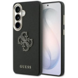 GUESS case for SAMSUNG S26 GUHCS26S5PS4RGGK (Grained Big 4G Metal Logo) black