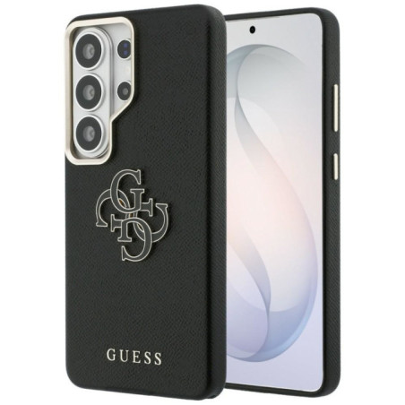 GUESS case for SAMSUNG S26 Ultra GUHCS26L5PS4RGGK (Grained Big 4G Metal Logo) black