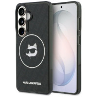 KARL LAGERFELD case for SAMSUNG S26 KLHMS26SHMKBCHOK (Magnetic IML Repeated Logo and Choupette) black