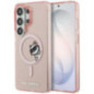 KARL LAGERFELD case for SAMSUNG S26 Ultra KLHMS26L6HCPSCP (Magnetic IML Peekaboo Choupette) pink