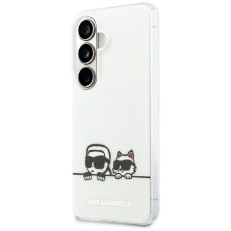 KARL LAGERFELD case for SAMSUNG S26 Plus KLHMS26M6HPKACH (Magnetic IML K&C Peekaboo) transparent