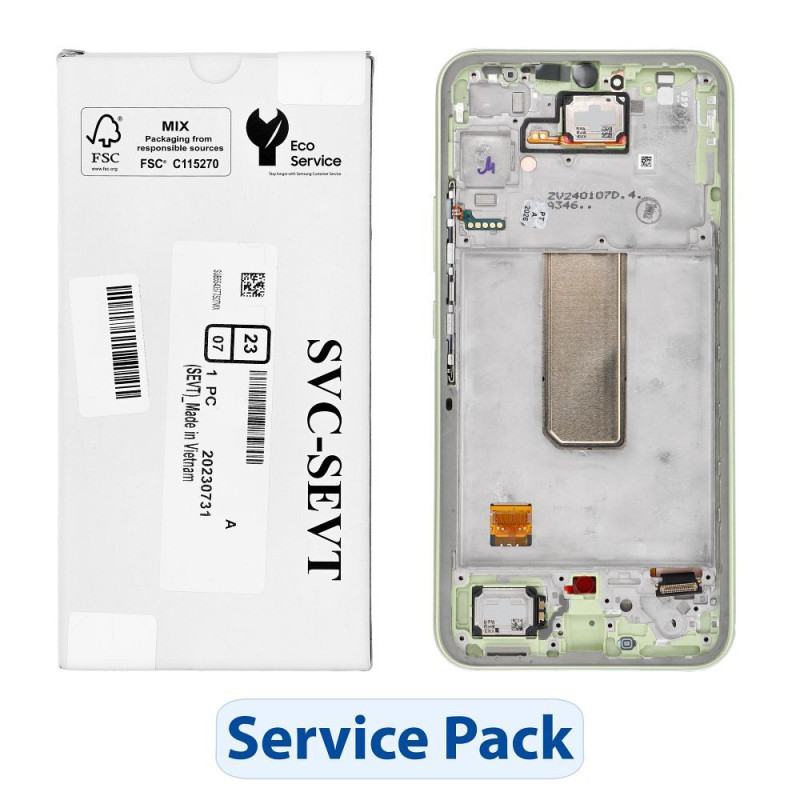 ServicePack LCD Display SAMSUNG A34 5G A346B Green GH82-31200C ServicePack LCD Display SAMSUNG A34 5G A346B Green GH82-31200C
