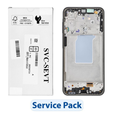 ServicePack LCD Display SAMSUNG A26 5G A266B Black GH82-37049A