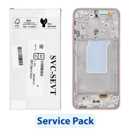 ServicePack LCD Display SAMSUNG A26 5G A266B Peach GH82-37049D