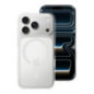 Case for iPhone 16e (SE4 2025) / 17e Forcell F-Protect Clear Hybrid Premium compatible with Magsafe transparent