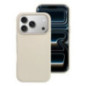 Case for iPhone 16e (SE4 2025) / 17e Forcell F-Protect Frame Premium compatible with Magsafe antique white 0INT
