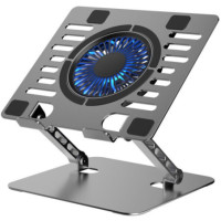 Cooling stand regulated for laptop ART P12 1 x USB A LED aluminium