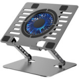 Cooling stand regulated for laptop ART P12 1 x USB A LED aluminium