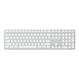 Wireless keyboard QWERTY Satechi Slim EX3 Mac / PC ST-KEX3S-EN silver