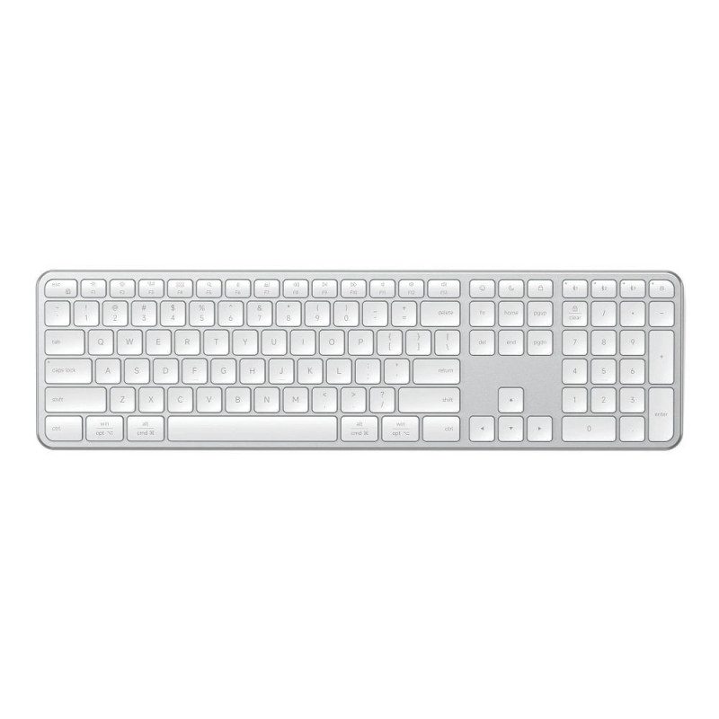 Wireless keyboard QWERTY Satechi Slim EX3 Mac / PC ST-KEX3S-EN silver Wireless keyboard QWERTY Satechi Slim EX3 Mac / PC ST-KEX3S-EN silver