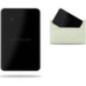 Locator compatible with Apple Find My Satechi Wallet Card shape ST-LFAWCK black