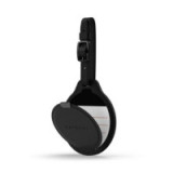 Locator compatible with Apple Find My Satechi FindAll Luggage Tag shape Vegan Leather ST-LFALTK black