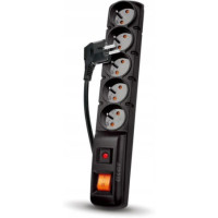 Extension cord 5 sockets ACAR F5 5 m black
