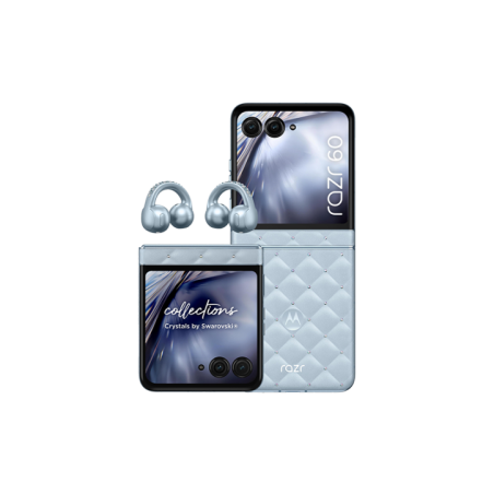 Motorola XT2553-1 Razr 60 5G Dual Sim 8GB RAM 256GB + Buds Loop Bundle Swarovski Edtition