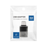 Adapter USB A 3.0 to Type C Premium  - black
