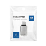 Adapter USB A 3.0 to Type C Premium  - white