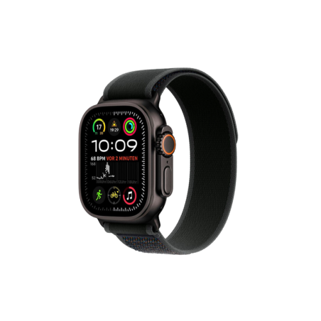 Watch Apple Watch Ultra 2 (2024) LTE 49mm Black Titanium Case with Trail Loop S/M - Black