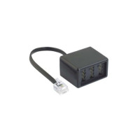 Adapter RJ11 6/4 auf TAE NFN-Kupplung