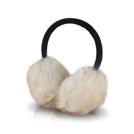 Stereo-Kopfhörer FLUFFY icebear-white für alle Smartphones und MP3-Player mit 3