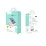 POWER-ADAPTER HOME USB-A QC 3.0 HOCO BELE C24 (3A)