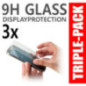 3er-PACK Premium Schutzglas 9H für Huawei P20