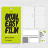 RINGKE Dual Easy Displayschutzfolie (2er Pack) für Samsung Galaxy Note 10 - FINGERPRINT-SENSOR FUNKTIONIERT