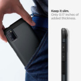 SPIGEN Tough Armor Backcase schwarz für Samsung A415 Galaxy A41