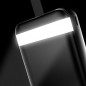 Dudao powerbank 30000 mAh 2x USB / USB-C with LED lamp 10W black (K8s+ black)