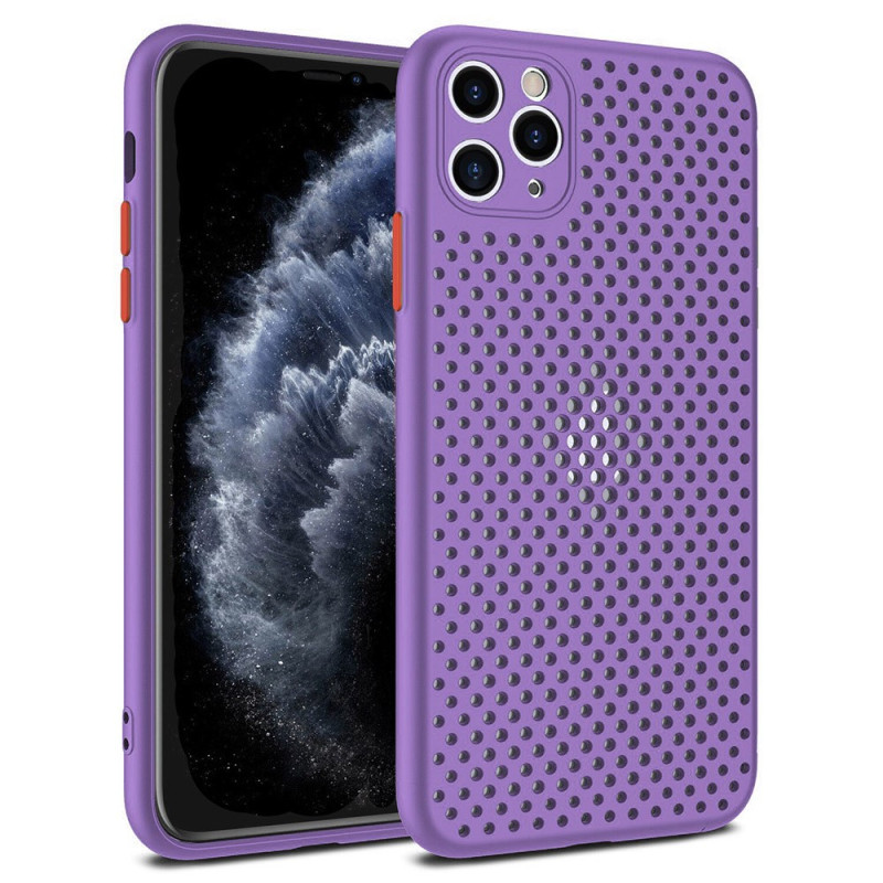 AIR-CASE violett für Apple iPhone 12| iPhone 12 Pro