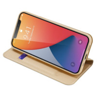 FLIPCASE WALLET DUX DUCIS Skin Pro gold für Apple iPhone 12 mini