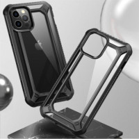 SUPCASE EXO PRO EXTREME-Backcase schwarz für Apple iPhone 12| iPhone 12 Pro