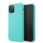 SILIKON-CASE cyan für Samsung Galaxy S21