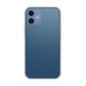 Baseus Frosted Glass Case Hard case with a flexible frame navyblue für iPhone 12 Pro / iPhone 12