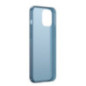 Baseus Frosted Glass Case Hard case with a flexible frame navyblue für iPhone 12 Pro / iPhone 12