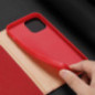 FLIPCASE DUX DUCIS Wish Genuine Leather Bookcase red für iPhone 12| iPhone 12 Pro