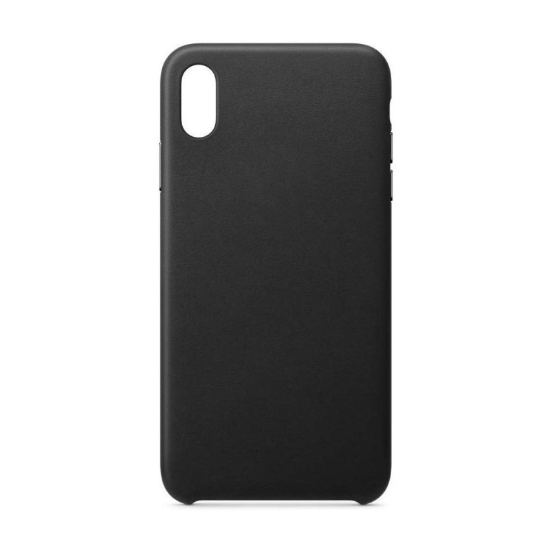 BACKCASE ECO-LEATHER schwarz für Apple iPhone 12| iPhone 12 Pro