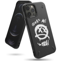 Backcase Ringke Onyx Design Graffiti für Apple iPhone 12| iPhone 12 Pro