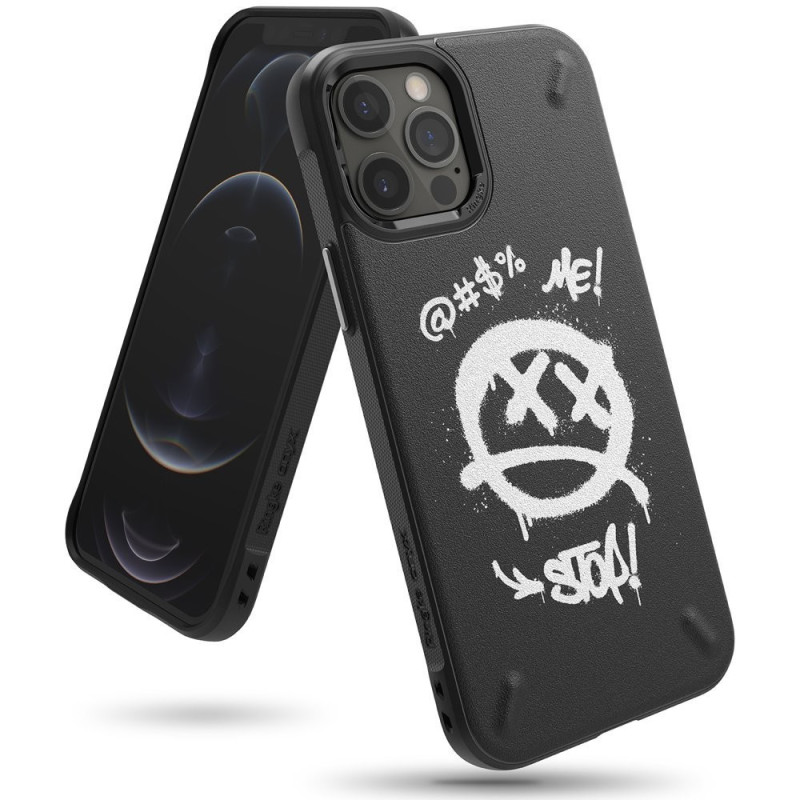 Backcase Ringke Onyx Design Graffiti für Apple iPhone 12| iPhone 12 Pro