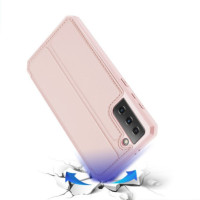 DUX DUCIS Skin X Bookcase type case for Samsung Galaxy S21 5G pink