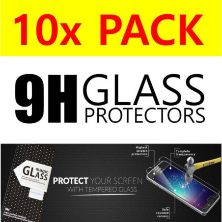 10er Pack Schutzglas 9H für Samsung G525 Xcover 5
