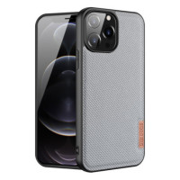 Dux Ducis Fino case covered with nylon material für Apple iPhone 13 Pro Max gray