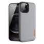 Dux Ducis Fino case covered with nylon material für Apple iPhone 13 Pro Max gray